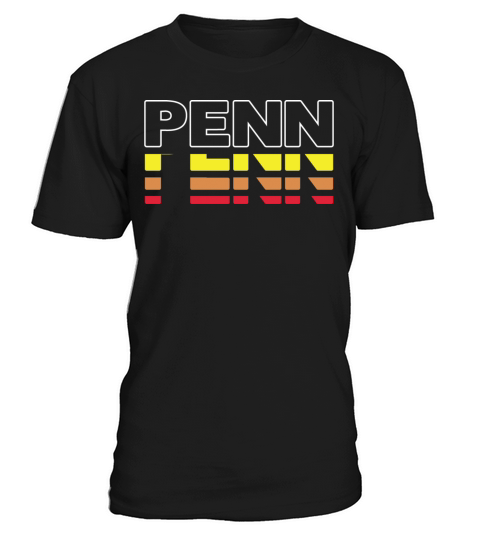 Penn First Name Funny Vintage Sunset Penn T-Shirt Unisex