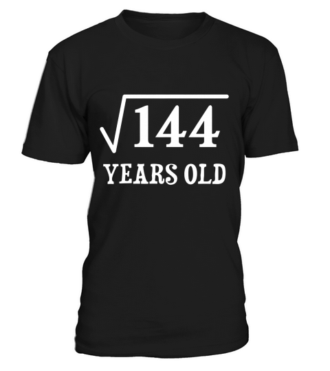 Square Root of 144 12 yrs years old 12th birthday T-Shirt T-Shirt Unisex