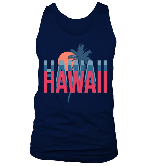 Aloha Hawaii Vintage Retro Surf Gift Tank Top Unisex