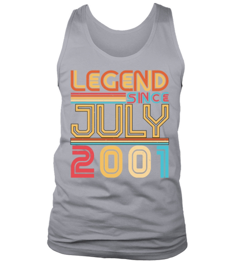 Birth Month July 2001 Tank Top Unisex