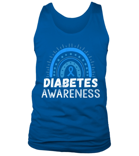 Blue November Diabetes Awareness Month Tank Top Unisex