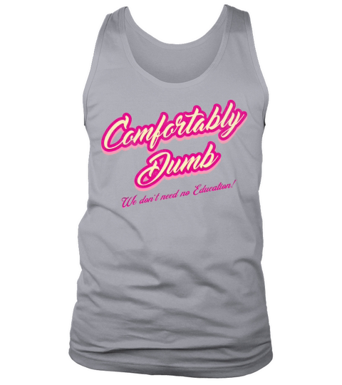 Comfortably Dumb Vintage Funny Music Tank Top Unisex