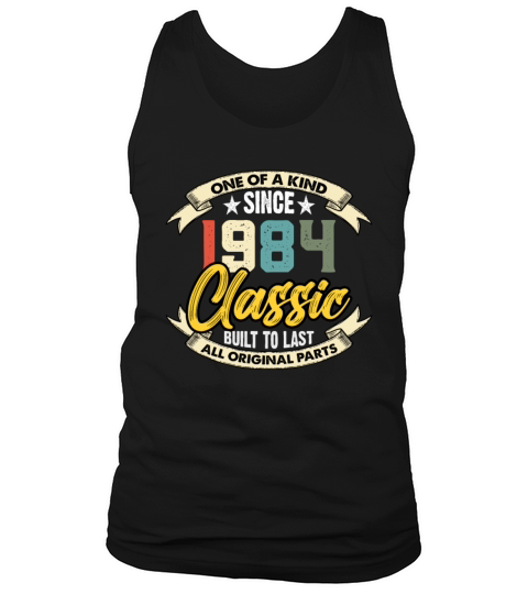 Funny Birthday Born in 1984 Limited Edition Tank Top Unisex