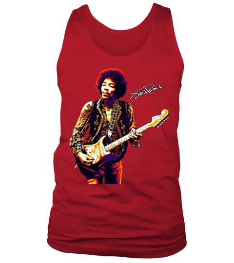 Jimi Hendrix Signauture Tank Top Unisex