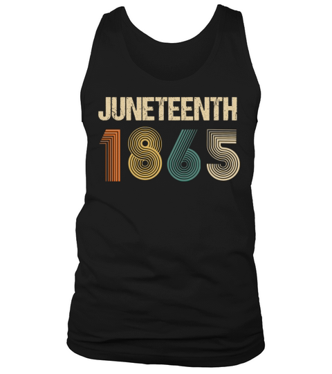 Juneteenth with this Black History African America Tank Top Unisex