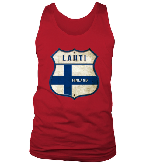 Lahti Finland crest design Tank Top Unisex
