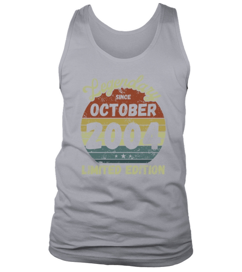Legendary since October 2004 - 18th Birthday Tank Top Unisex