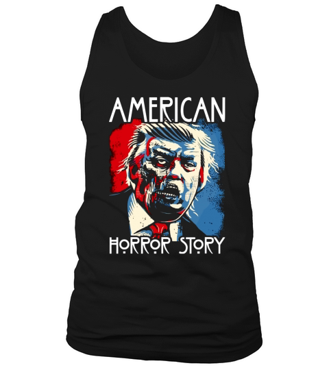 Nettes lustiges Halloween-Antitrumpf-Horror-Geschichten-Amerika hasste Typhemd Tank Top Unisex