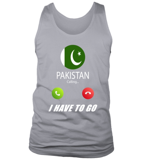 Pakistan is calling Is calling Flag Saying Tank Top Unisex