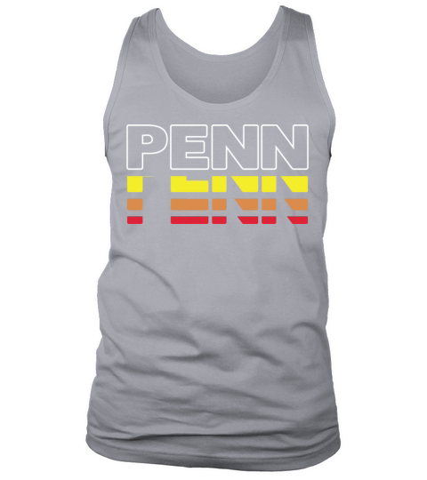 Penn First Name Funny Vintage Sunset Penn Tank Top Unisex