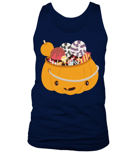 Pumpkin filled with candy Halloween 2022 Tank Top Unisex