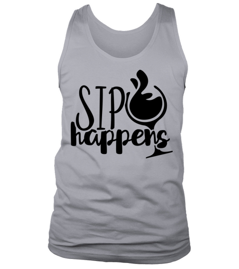 Sip Happens Tank Top Unisex