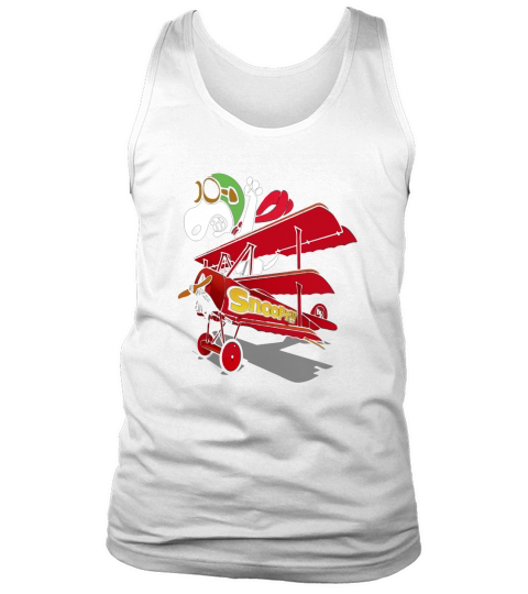 snoopy pilot Tank Top Unisex