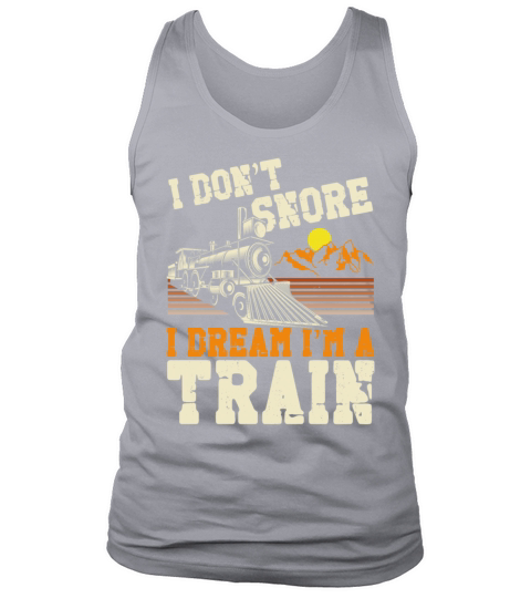 Steam Train Driver Trainspotting Tank Top Unisex