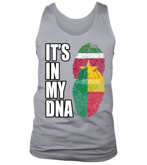Surinamese And Benin Vintage Heritage DNA Flag Tank Top Unisex