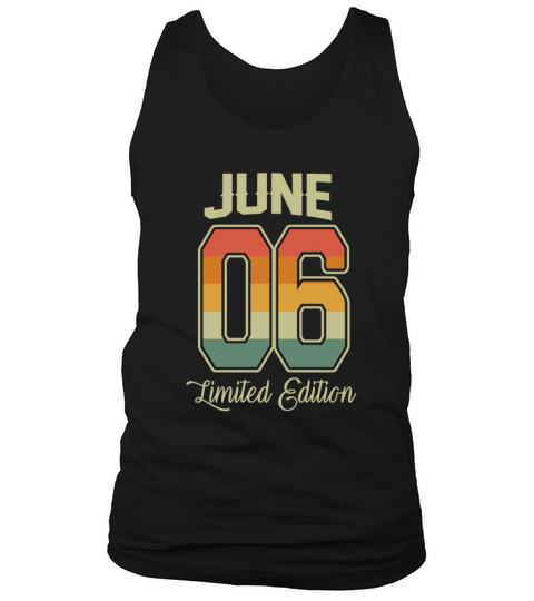 Vintage 16th Birthday June 2006 Sports Gift Tank Top Unisex