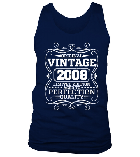 Vintage 2008 Original Limited Edition Tank Top Unisex