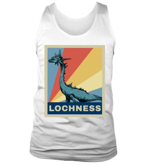 Vintage Retro Loch Ness Monster Nessie Gift Tank Top Unisex