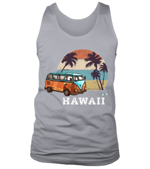 Vintage Sunset Surfing Gift For Surfers T-Shirt Tank Top Unisex