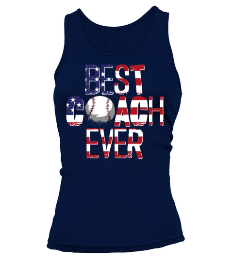 Baseball Fan Coach Vintage Tank top Woman