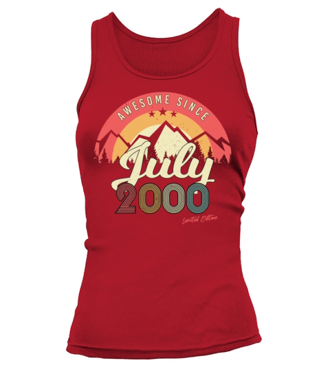 Birth Month July 2000 Tank top Woman