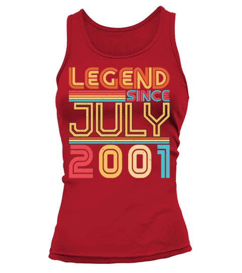 Birth Month July 2001 Tank top Woman