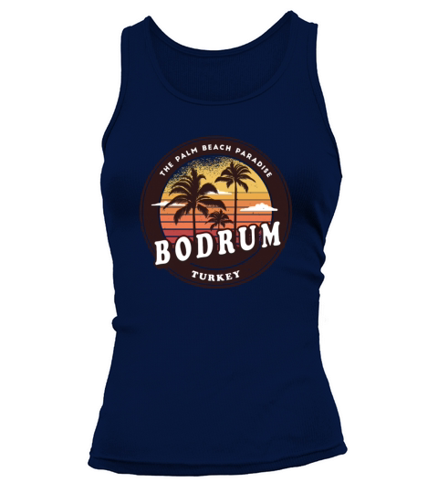 Bodrum Turkey Vintage Beach Design Tank top Woman