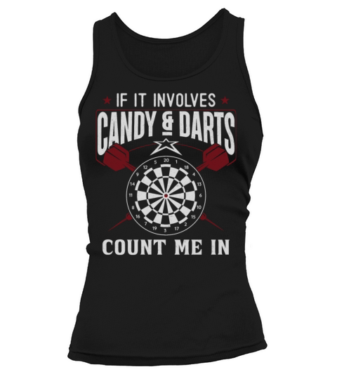 Darts Board Vintage If It Involves Tank top Woman