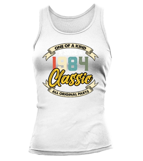 Funny Birthday Born in 1984 Limited Edition Tank top Woman