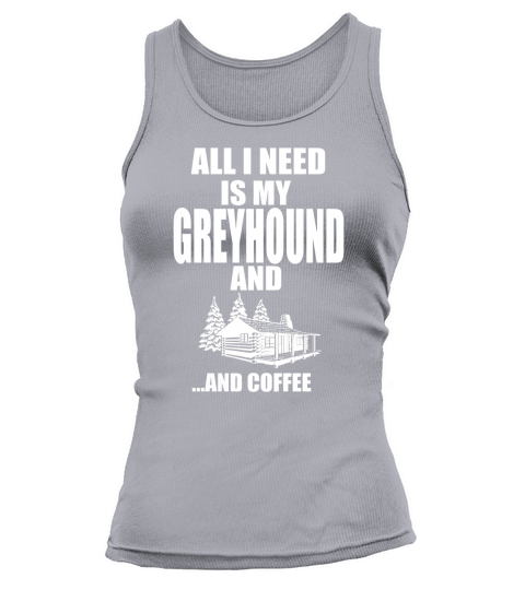 Greyhound Cabin - Cool Gift T-shirt Tank top Woman