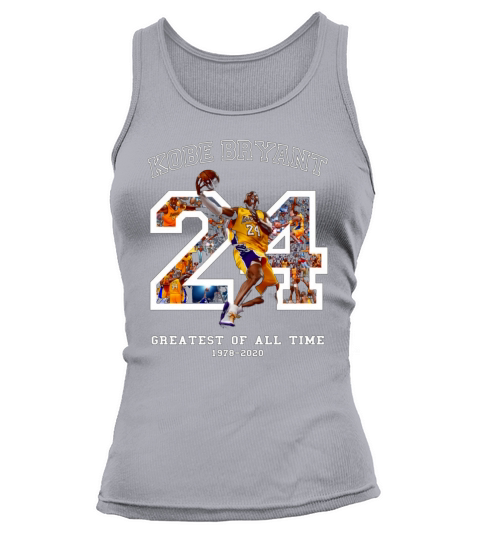 Kobe-Bryant Greatest Of All Time Basketball Moments Tribute Los Angeles Number 24 T Shirt Tank top Woman