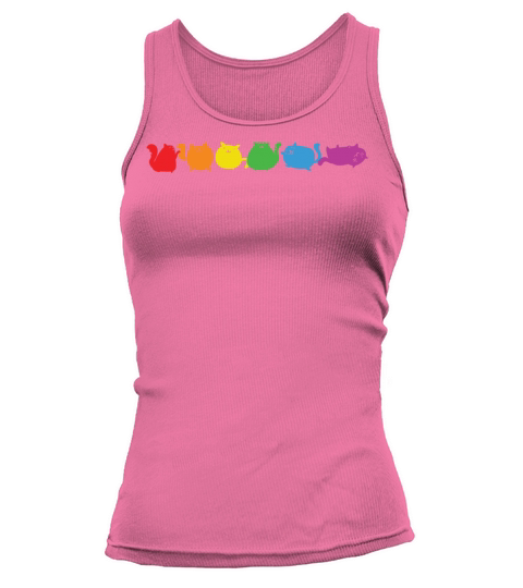 LBGT Flag Gay Pride Human Vintage Rainbow Tank top Woman