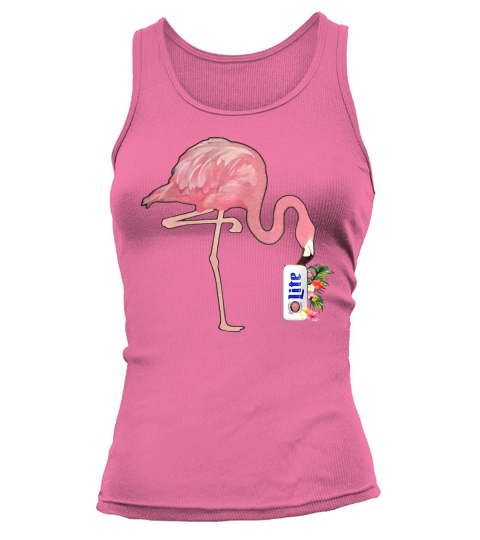 Miller Lite Pink Bird shirt Tank top Woman