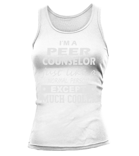 PEER COUNSELOR Cooler Tank top Woman