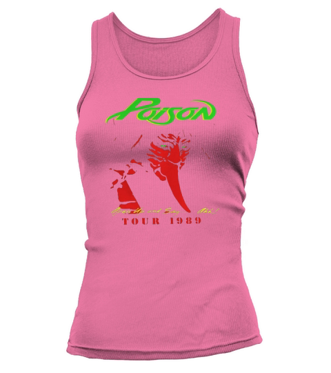 Poison Band Tour 1989 Tank top Woman