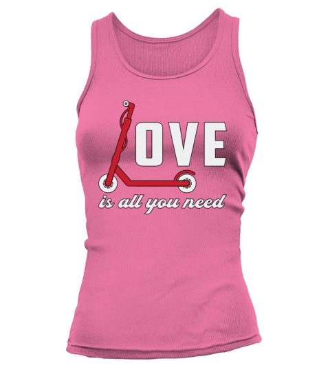 Scooter Driver Love Is All You Need Stunt Vintage Tank top Woman