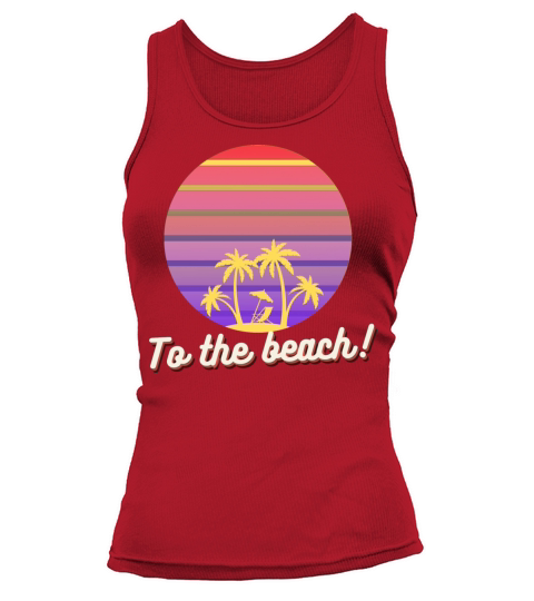 to the beach Tank top Woman