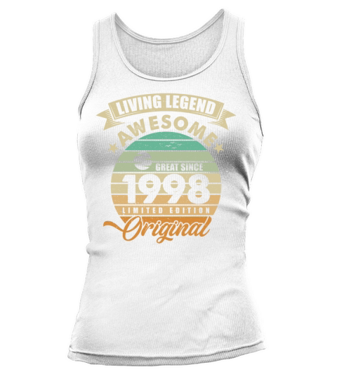 Vintaga 1998 Birthday Tank top Woman