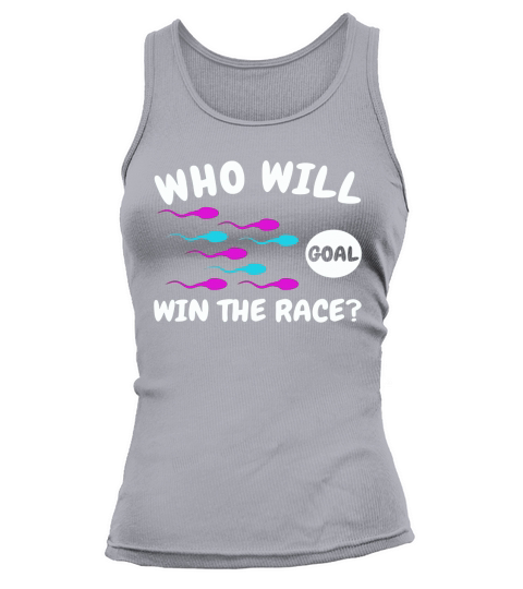 Who will win the race - gender reveal clothes apparel Tank top Woman