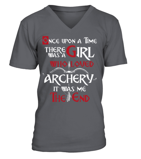 Archery Bow Archer Vintage Once V-Neck T-shirt