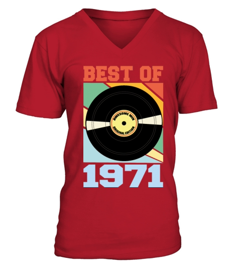 Best of 1971 V-Neck T-shirt