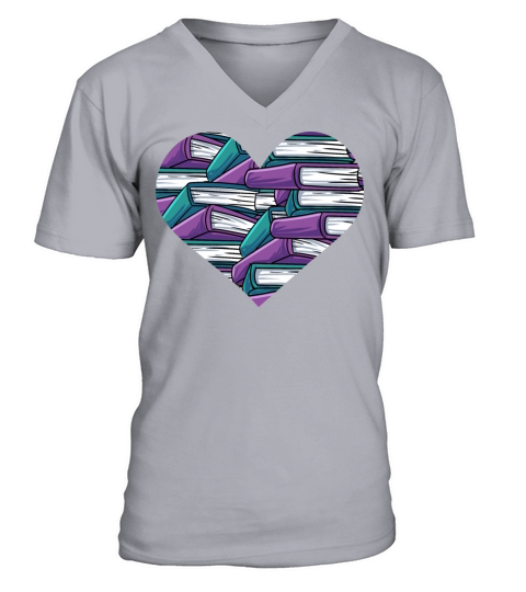 Bookworm Book Love Gift V-Neck T-shirt