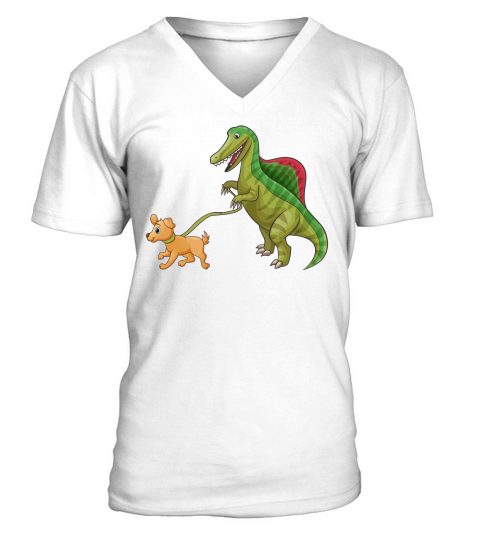 Dinosaur(32) V-Neck T-shirt