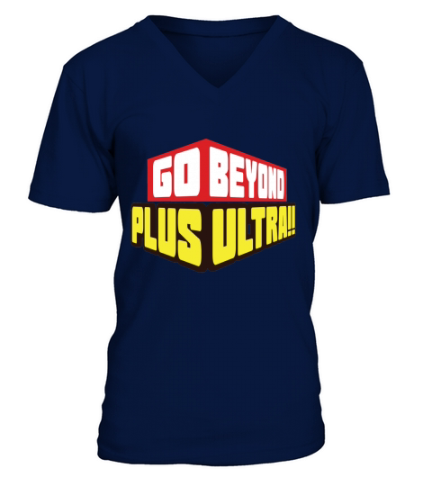 GO BEYOND PLUS ULTRA V-Neck T-shirt