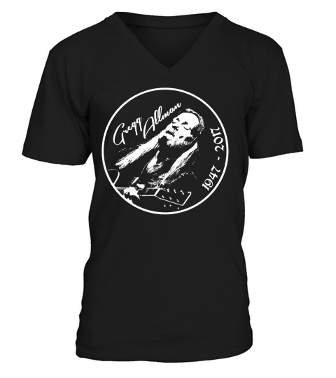 Gregg Allman Tshirt V-Neck T-shirt
