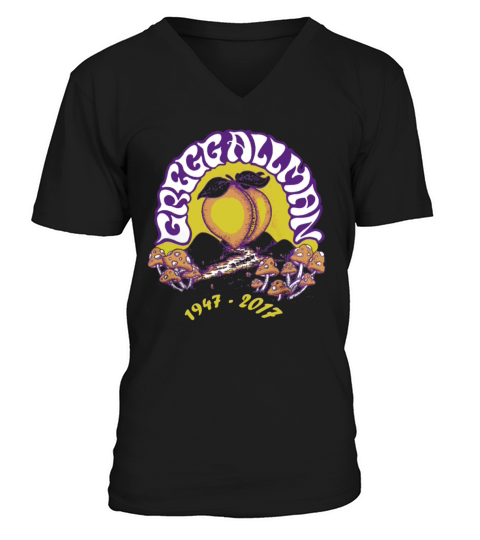 Gregg Allman Tshirt V-Neck T-shirt