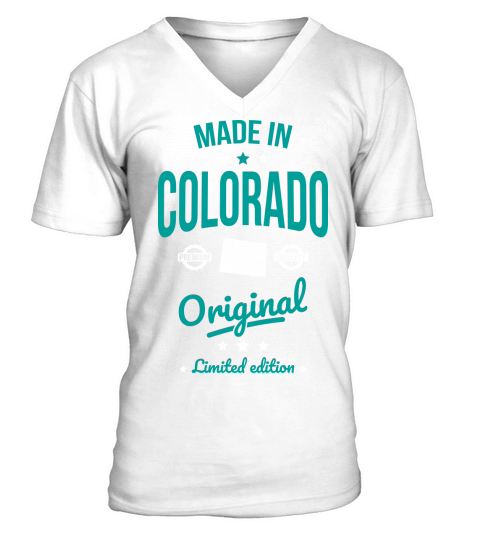 Made in Colorado - Original - Limited edition V-Neck T-shirt