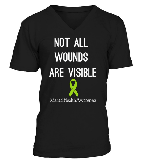 Mental Health Awareness V-Neck T-shirt