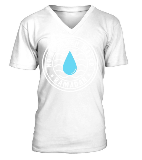 No Not Even Water Ramadan V-Neck T-shirt