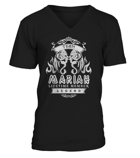 Team Mariah Lifetime Member V-Neck T-shirt